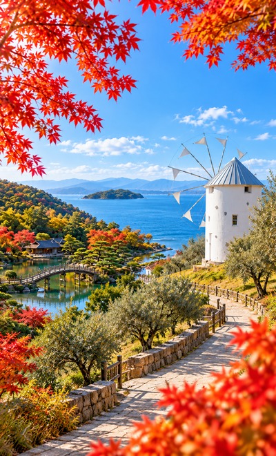 四國紅葉漫遊・小豆島祕境5日